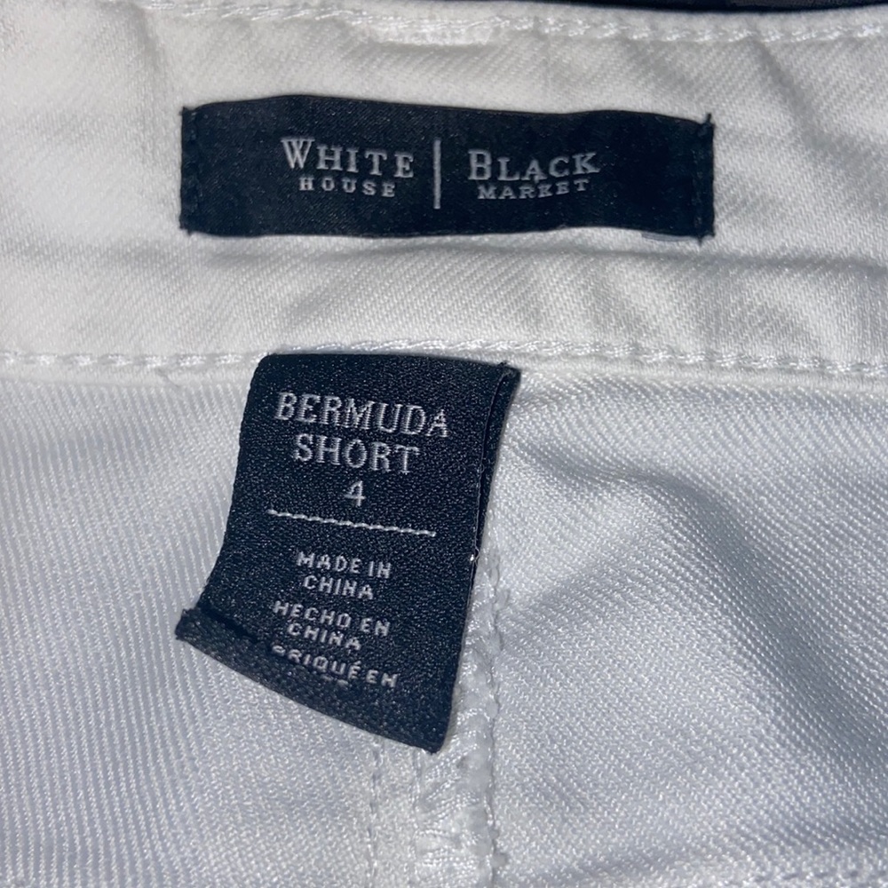 White House Black market Bermuda Short size 4. - Picture 6 of 6